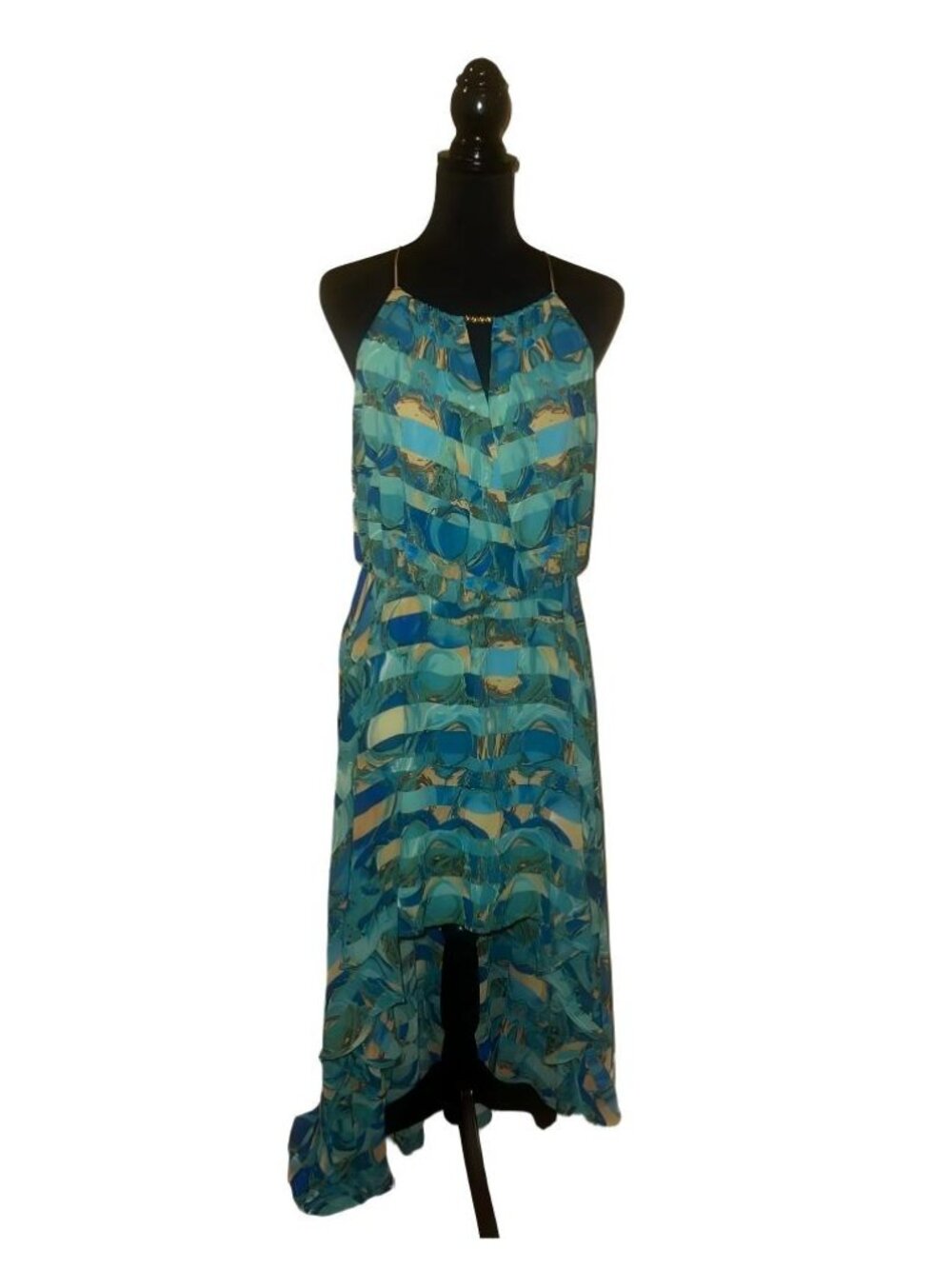 Colorful Asymmetrical Dress